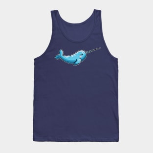 Kawaii Cute Narwhal Tank Top